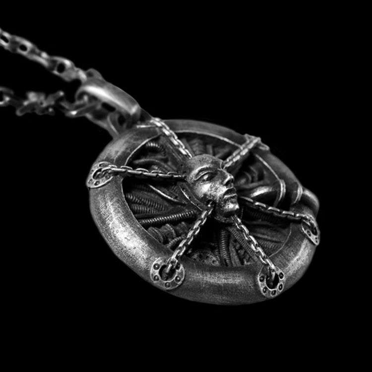 Imprisonment - 925 Silver Pendant Necklace for Men - Image 3