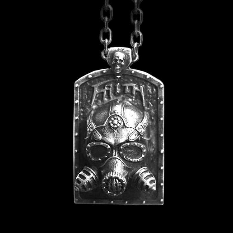 Belief – 925 Silver Pendant Necklace for Men - MENSSKULL 925 silver jewelry