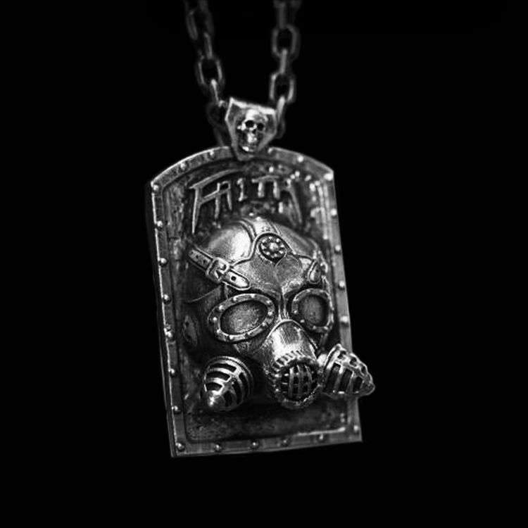 Belief - 925 Silver Pendant Necklace for Men - Image 2