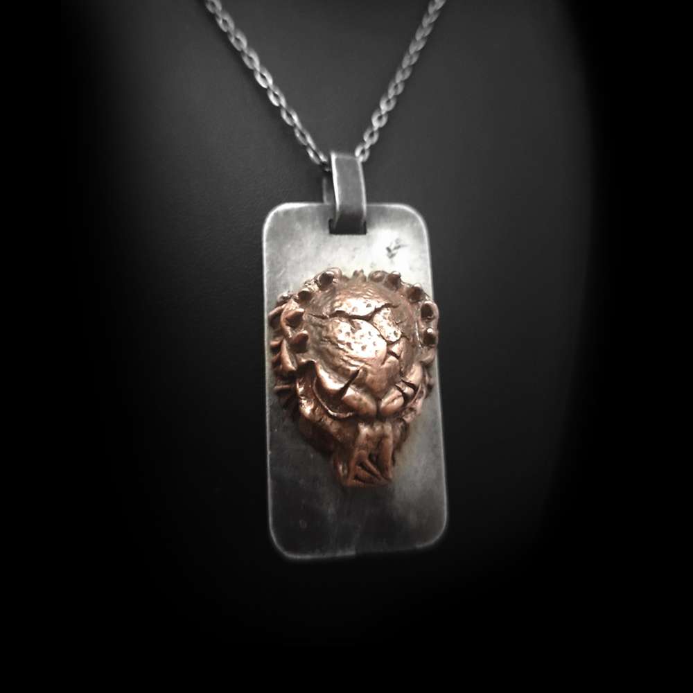 Predator Pendant in 925 Sterling Silver | MENSSKULL - Image 2