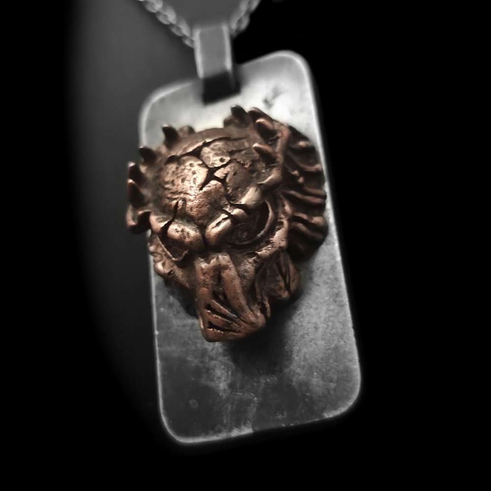 Predator Pendant in 925 Sterling Silver | MENSSKULL - Image 5