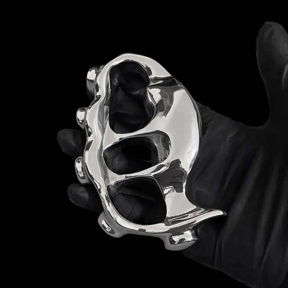 Stainless Steel Knuckles - Stainless Steel Metal Knuckles for Men - Image 2