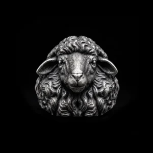 Ram's Head Ring
