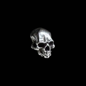 925 sterling silver skull earrings for men
