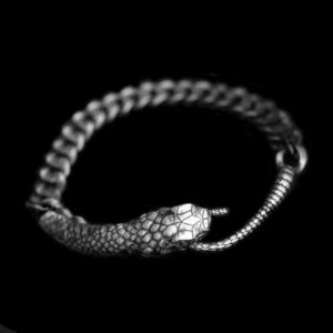 Snake Bracelet - Handmade Sterling Silver Serpent Bracelet