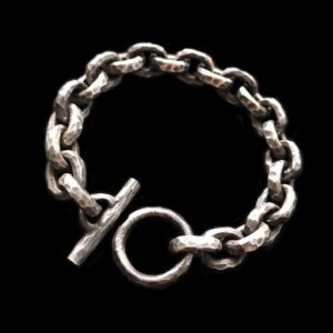 Knife marks bracelet TO Buckle silver bracelet for men?