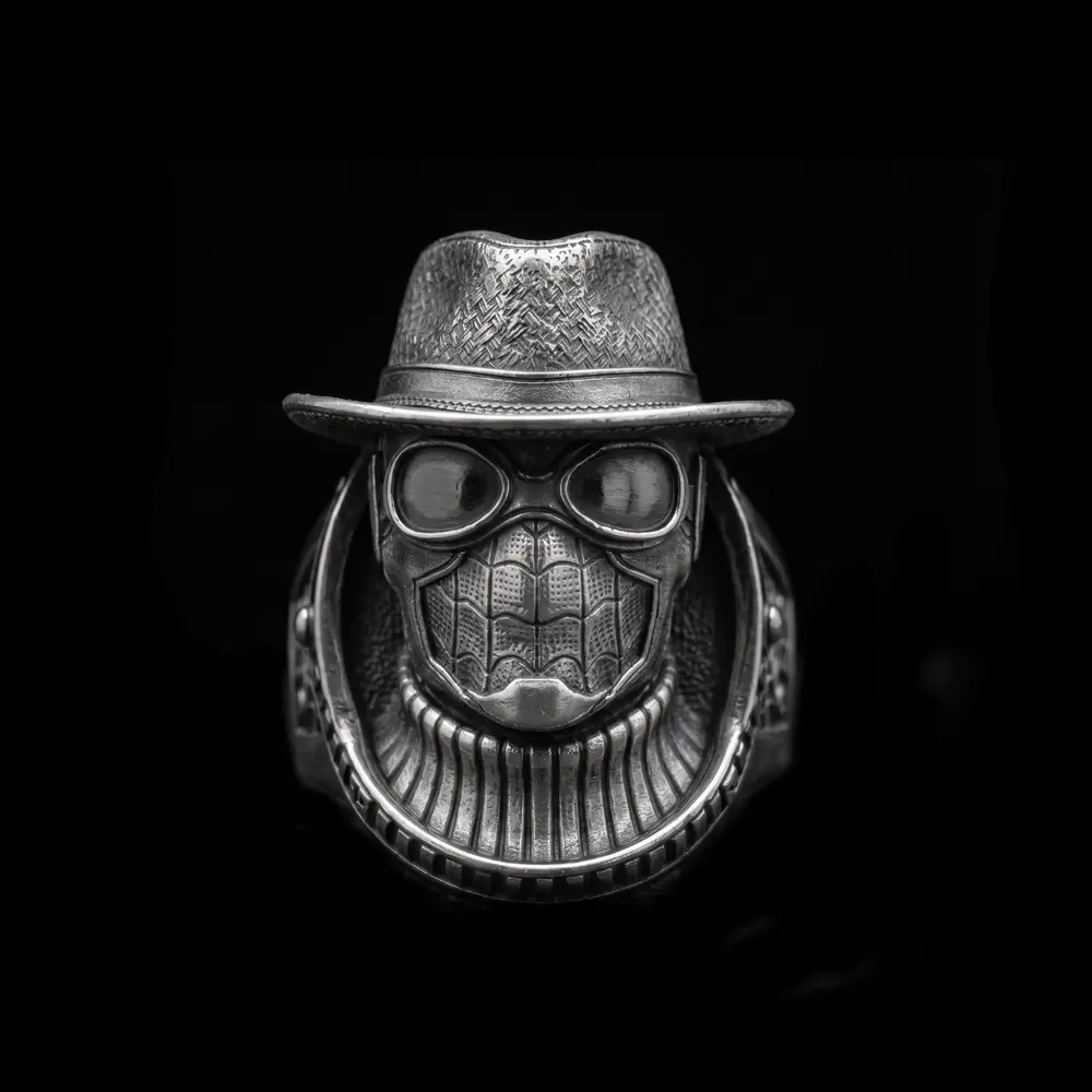 Spider Noir Ring