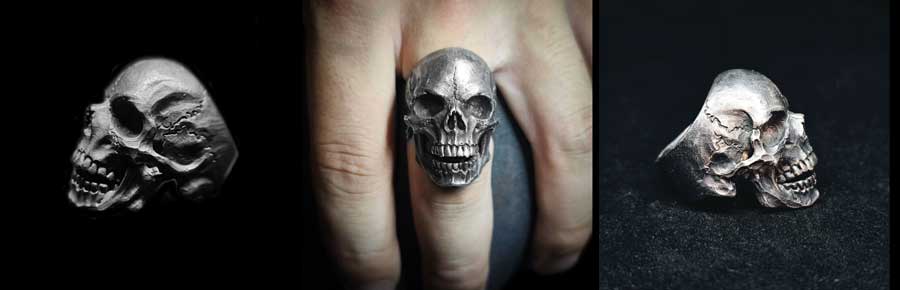 skull rings
