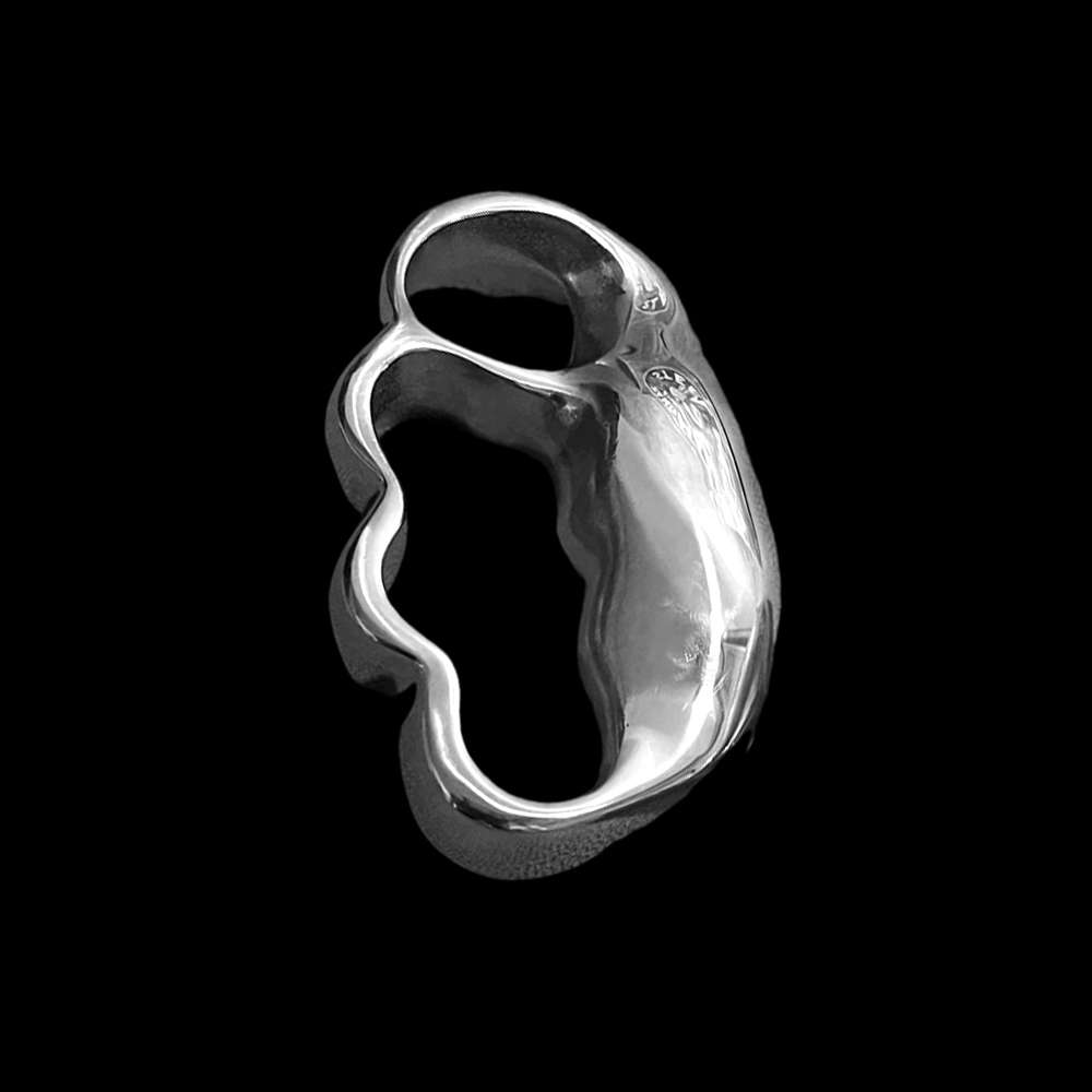 Two Hole Steel Knuckles - Stainless Steel Metal Knuckles for Men - Image 2
