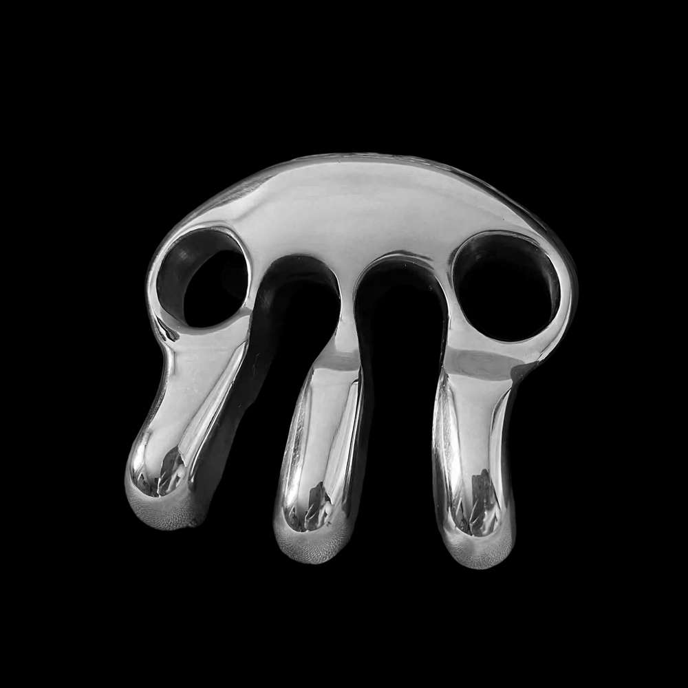 Eagle Claw Steel Knuckles - Stainless Steel Metal Knuckles for Men - Image 3