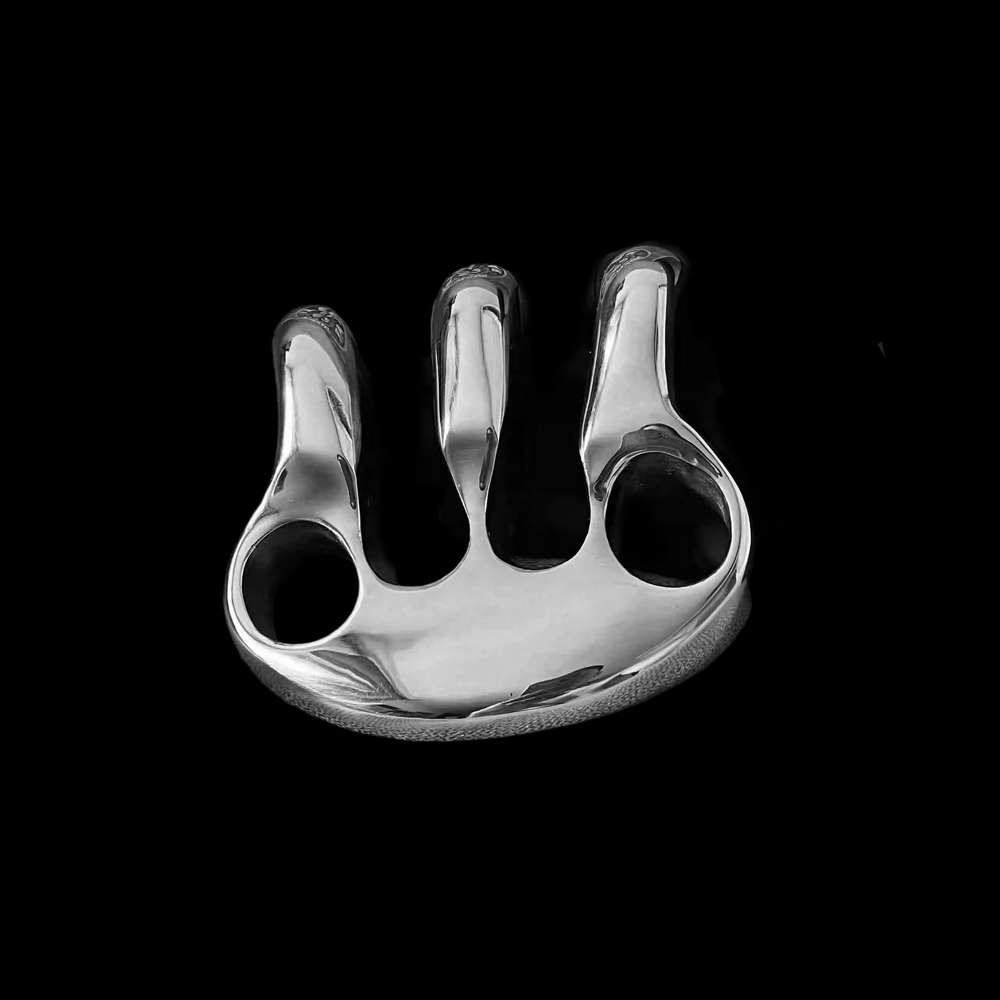 Eagle Claw Steel Knuckles - Stainless Steel Metal Knuckles for Men - Image 4
