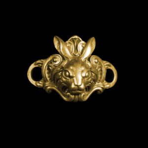 Rabbit Bunny Buckle - Brass Accessory for Men