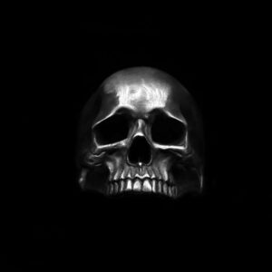 Keith richards skull ring 925 Silver Skull rings for men