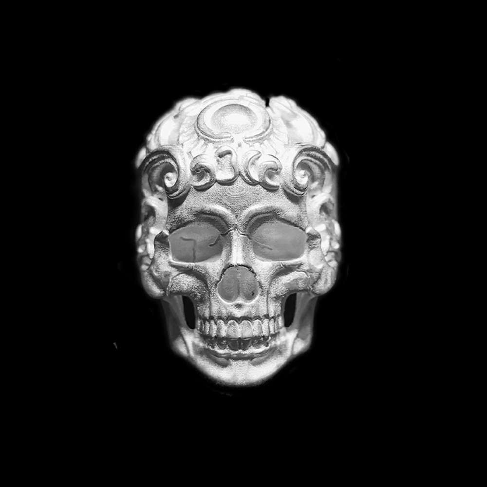 Gothic Rings for Men – 925 Sterling Silver Dark Jewelry - MENSSKULL 925 silver jewelry
