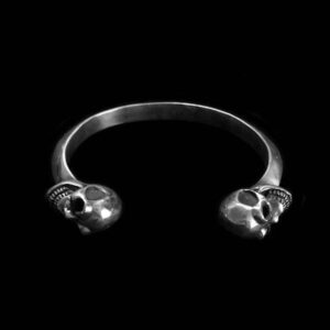 Empowerment Skull Bracelet - 925 Silver Skull Bracelet