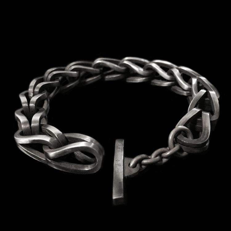 Dromi Chain Bracelet – 925 Sterling Silver Men’s Bracelet - MENSSKULL 925 silver jewelry