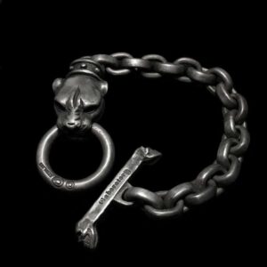 The Allure of the 925 silver Leopard Bracelet