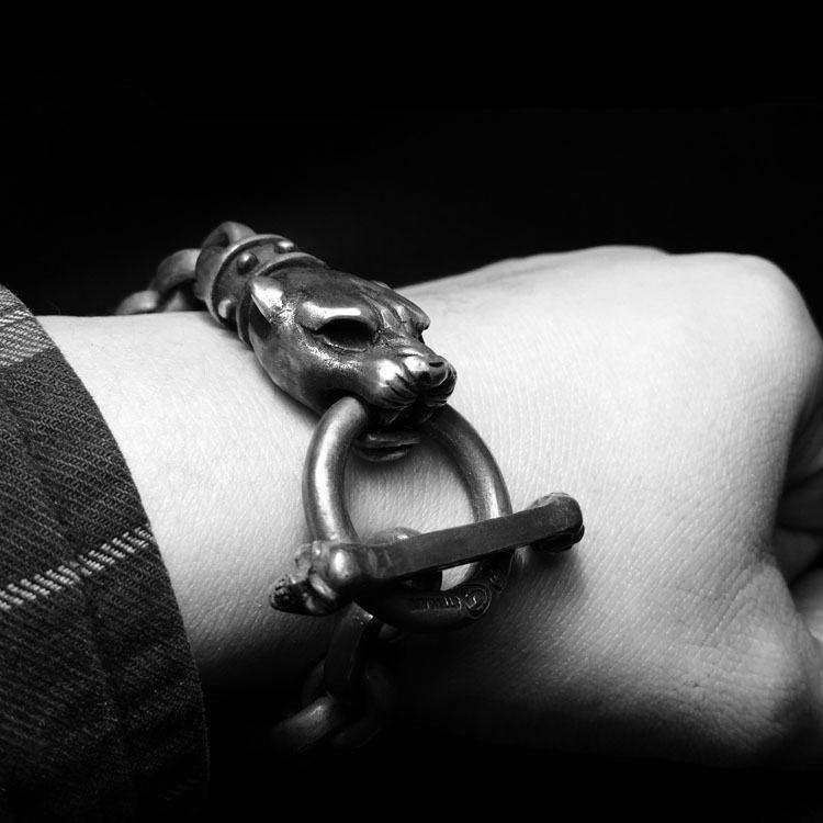Leopard Bracelet - 925 Sterling Silver Animal Bracelet - Image 4