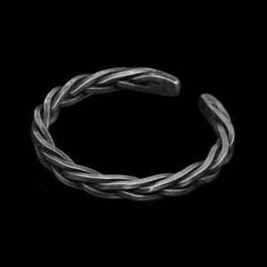 Hemp Flower Weave Bracelet - 925 Sterling Silver Bracelet