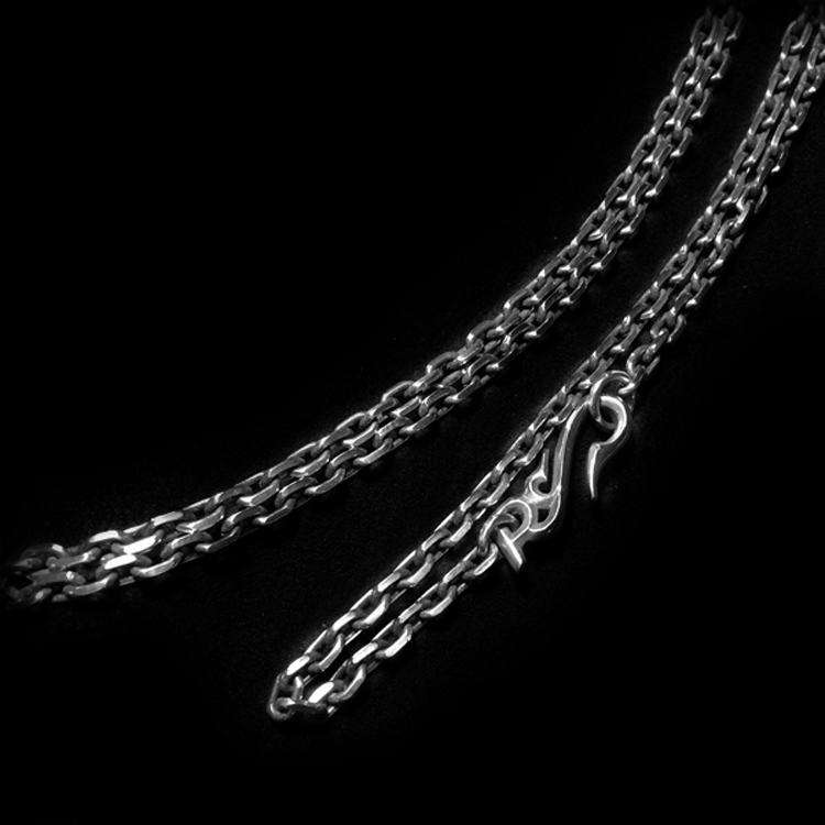Basic Stands As An Epitome of Understated Elegance - 925 Silver Necklace for Men - Image 2