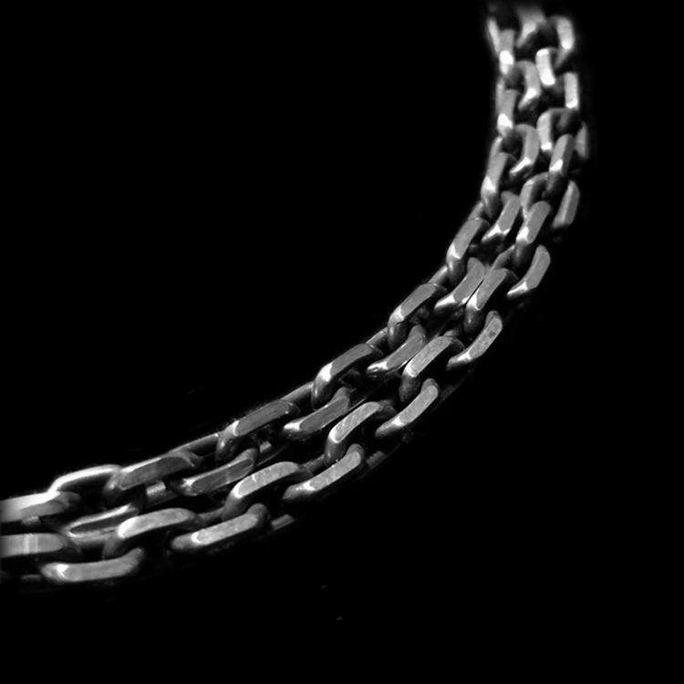 The S Hook Basic Unveiling Elegance - 925 Silver Necklace for Men - Image 3