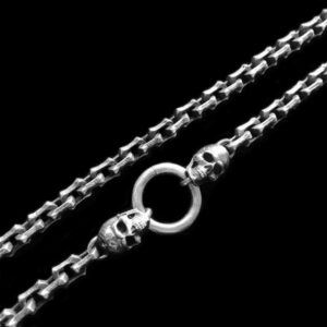 Discover the Rugged and Domineering Edges of Corners Skull Necklaces