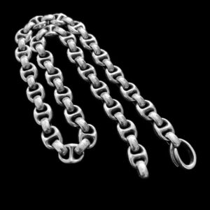 Heavy 925 Sterling Silver Mariner Chain for Men