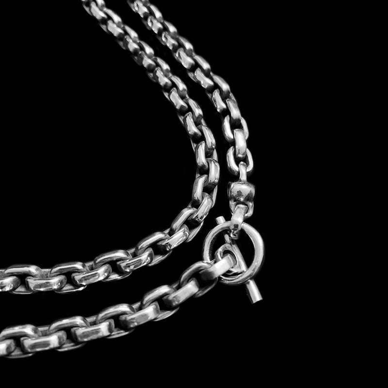 Silver Necklace for Men - 925 Silver Silver Necklace - Image 3