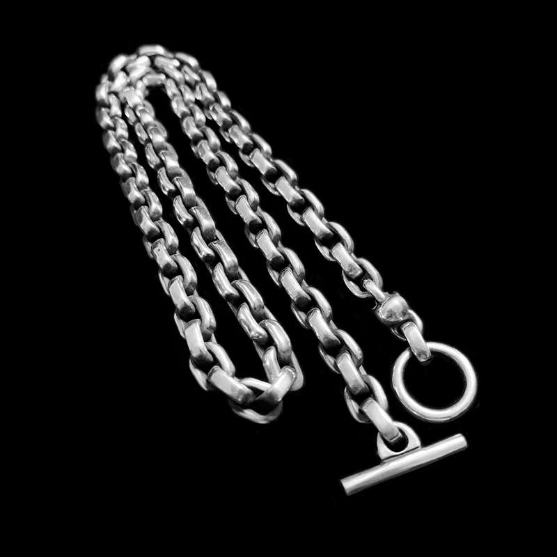 Silver Necklace for Men – 925 Silver Silver Necklace - MENSSKULL 925 silver jewelry