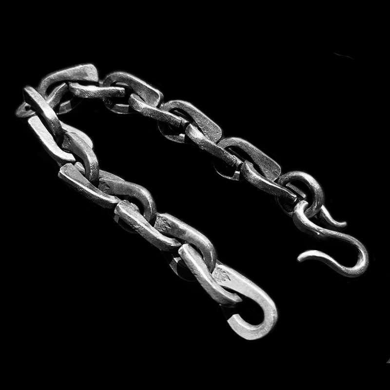 Hook Bracelet - 925 Sterling Silver Bracelet for Men - Image 4
