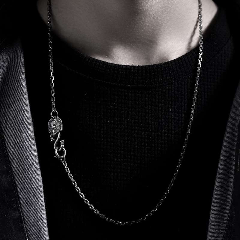 Black myth wukong jewelry necklace handmade from silver - Image 5