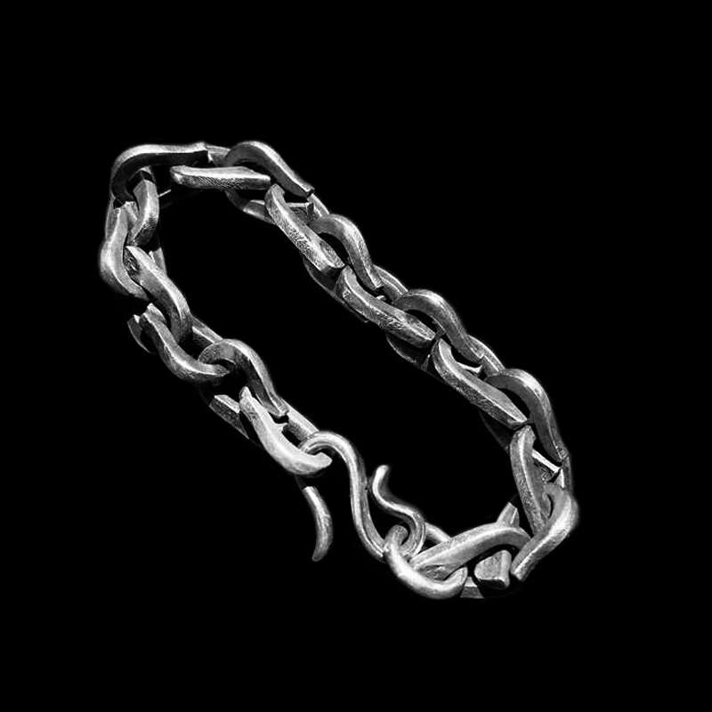 Hook Bracelet - 925 Sterling Silver Bracelet for Men - Image 6