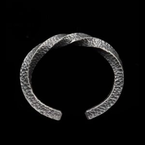 925 sterling silver Viking biker bracelet
