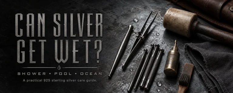 Can sterling silver get wet guide with silversmith tools for shower pool and ocean care