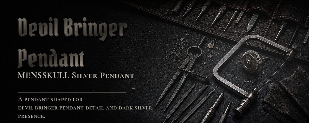 devil bringer pendant material details should be confirmed from the current product options jewelry workshop tools banner