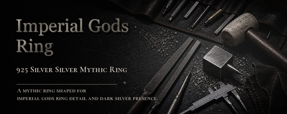 imperial gods ring 925 silver as listed jewelry workshop tools banner