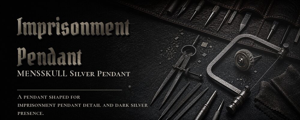 imprisonment pendant material details should be confirmed from the current product options jewelry workshop tools banner