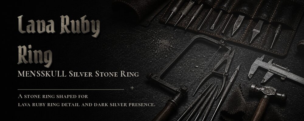 lava ruby ring material details should be confirmed from the current product options jewelry workshop tools banner
