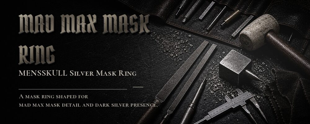 mad max mask ring material details should be confirmed from the current product options jewelry workshop tools banner