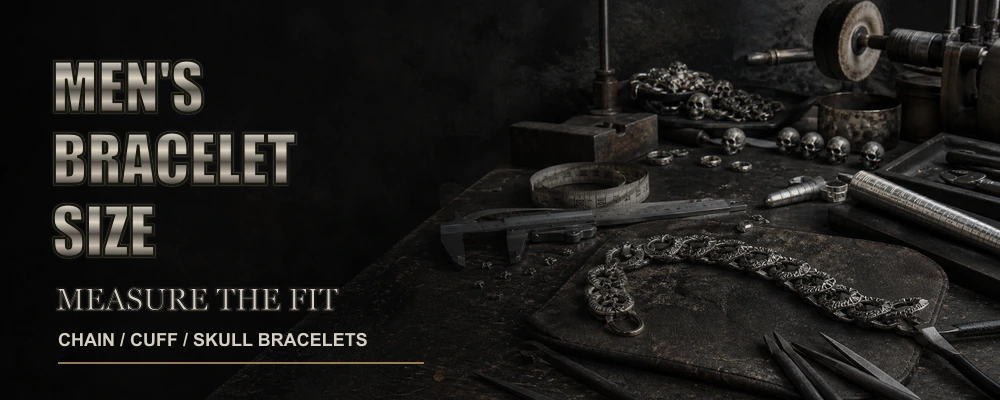 Men's bracelet size guide workshop featured image