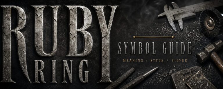 MENSSKULL ruby ring symbol guide dark silver workshop featured image
