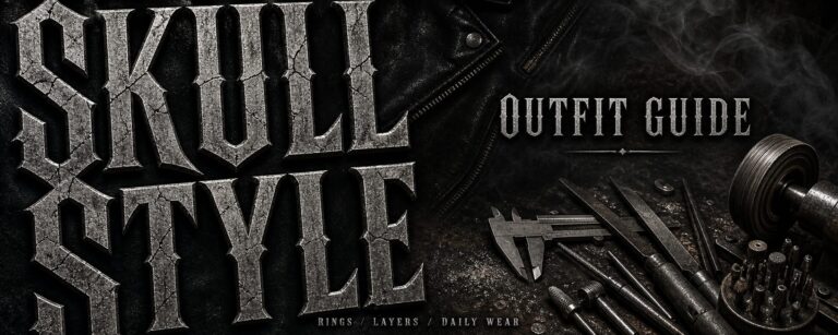 MENSSKULL skull style outfit guide dark silver workshop featured image