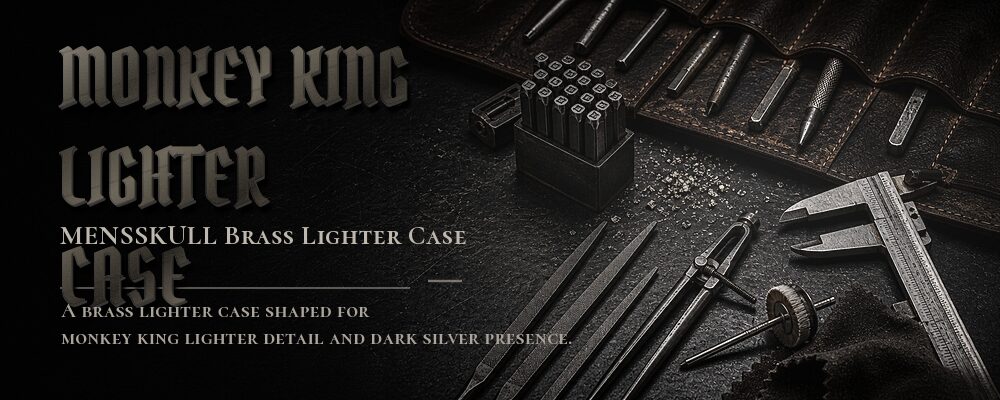 monkey king lighter case MENSSKULL as listed jewelry workshop tools banner
