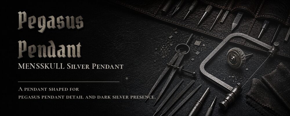 pegasus pendant material details should be confirmed from the current product options jewelry workshop tools banner