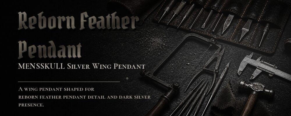 reborn feather pendant material details should be confirmed from the current product options jewelry workshop tools banner
