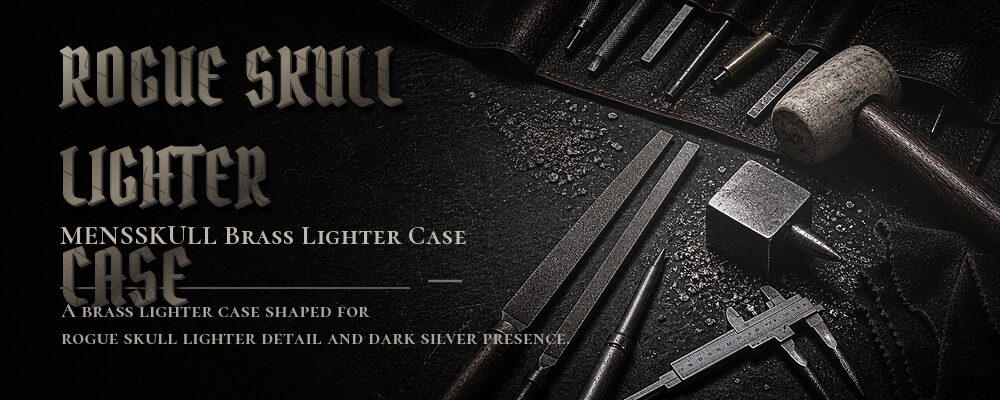 rogue skull lighter case MENSSKULL as listed jewelry workshop tools banner