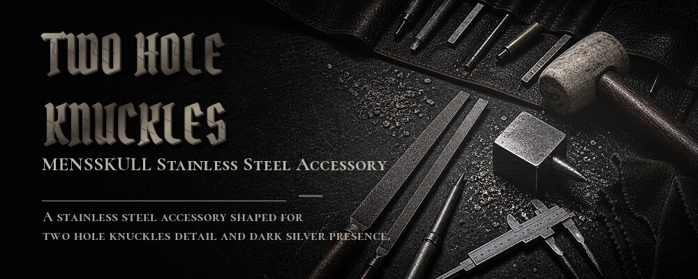 two hole knuckles 304 Stainless Steel as listed jewelry workshop tools banner