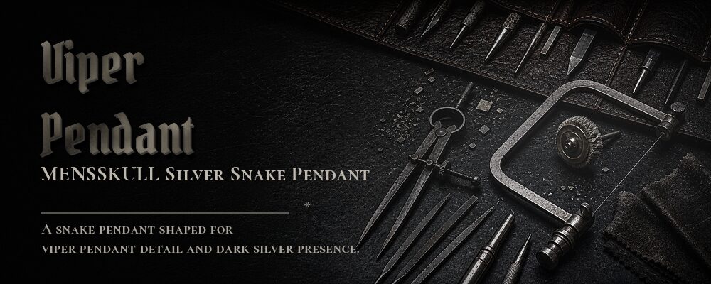 viper pendant material details should be confirmed from the current product options jewelry workshop tools banner