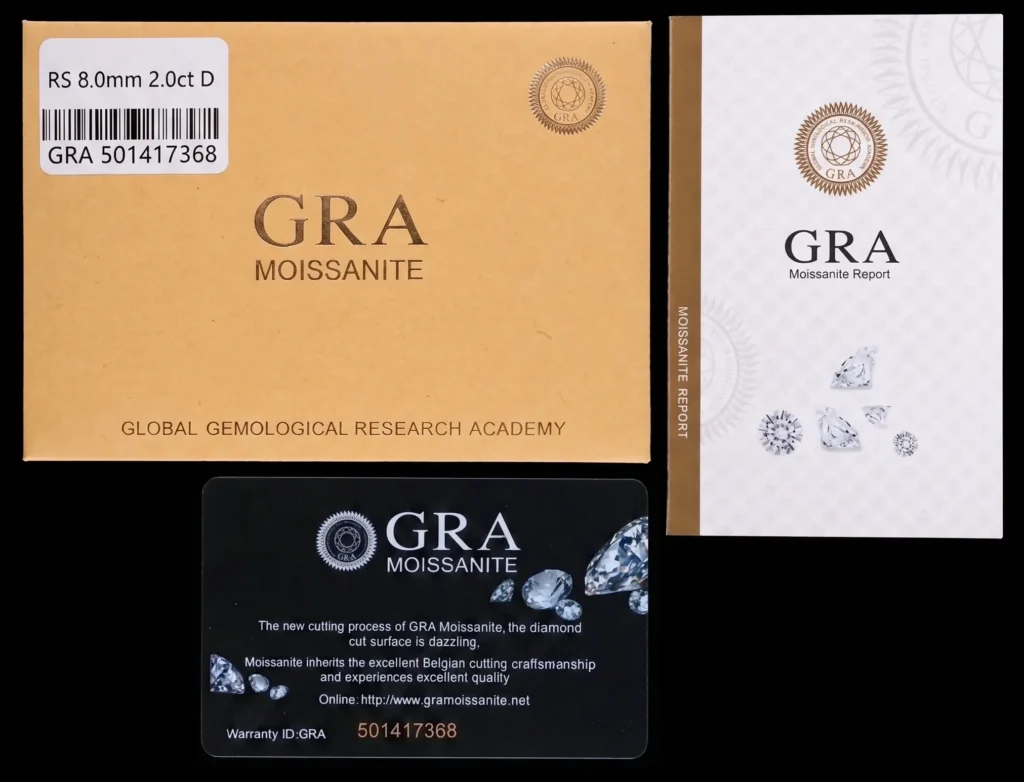 Moissanite gra