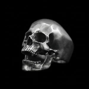 silver skull rings